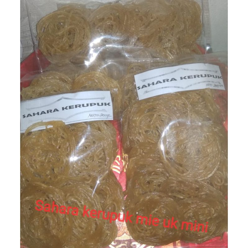 

SAHARA KRUPUK MIE MENTAH UK MINI,200gram