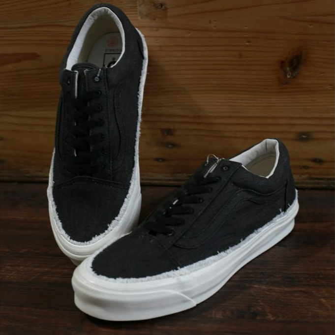 Endarfootwear - Vans Oldskool OG LX Raw Black White