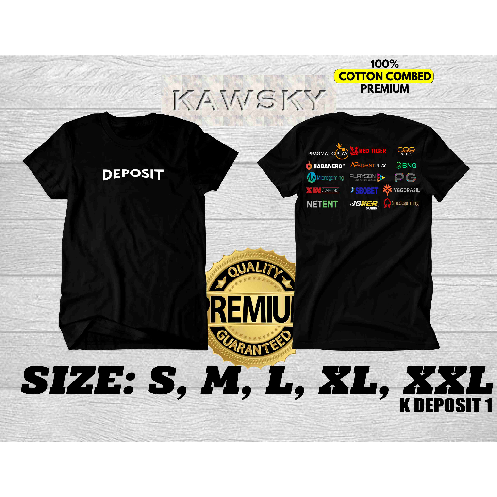 Kaos Baju Slot Deposit Pragmatic play