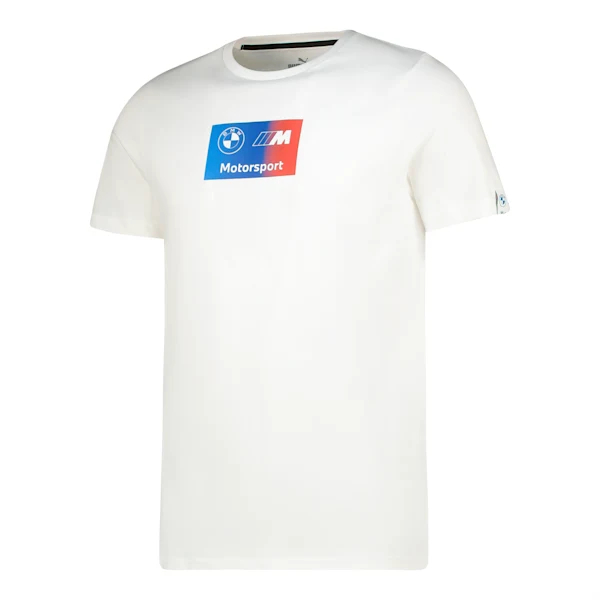 Kaos Puma Casual PUMA BMW MMS Logo Tee + White 535884 02