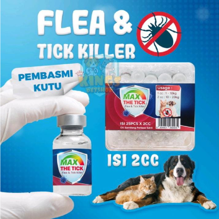 MAX THE TICK PER 1 PCS / Anti Kutu