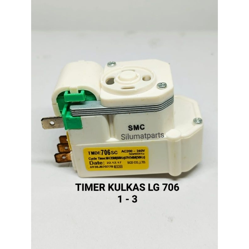 TIMER KULKAS TMDE 706 / Timer kulkas LG 706 / Timer Kulkas Defrost 706