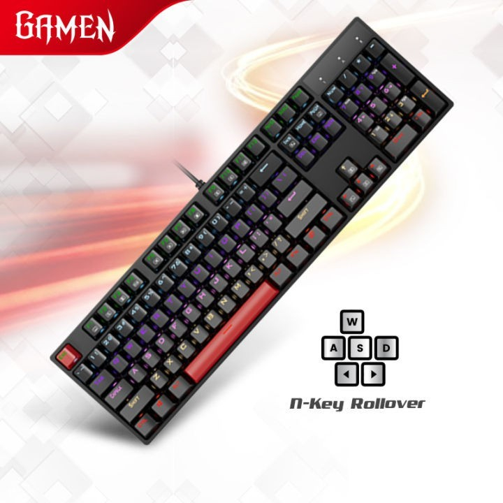 GAMING KEYBOARD GAMEN TITAN EDITION BLACK