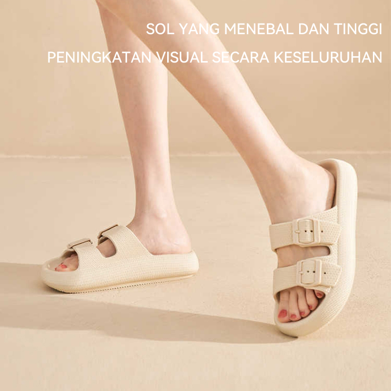 Mini Yoko Sendal wanita kekinian Import korea Sandal slop karet wanita terbaru 2023 Sandal Jelly wanita balance murah EVA