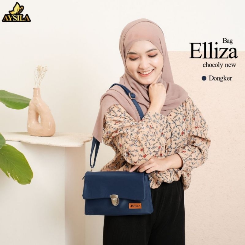 ELLIZA BAG BY AYSILA TAS WANITA MURAH BAHAN CHOCOLY