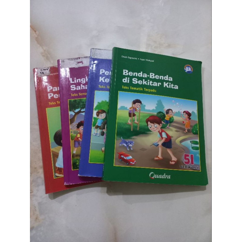 Buku Tematik Quadra SD kls 5 5F 5G 5H 5I