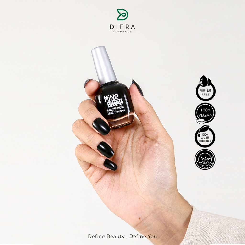 Minevitalindonesia - COAL/HITAM - Kutek Halal Sholat MINEVITAL Wudhu Friendly Tembus Air Asli Turki