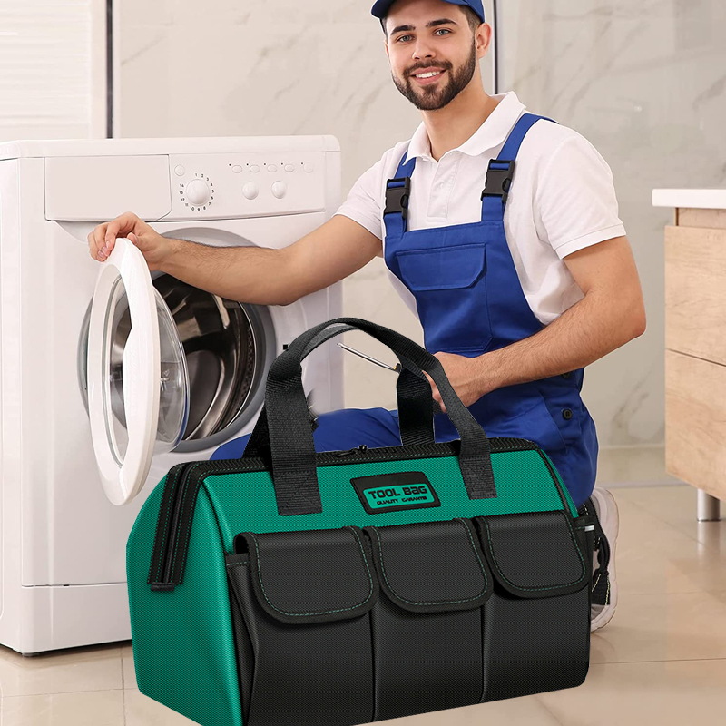 Toolbag 13/18 inch Kain Oxford Tebal Tas Alat Perkakas Kuat Tas Perkakas Toolkit Toolbox