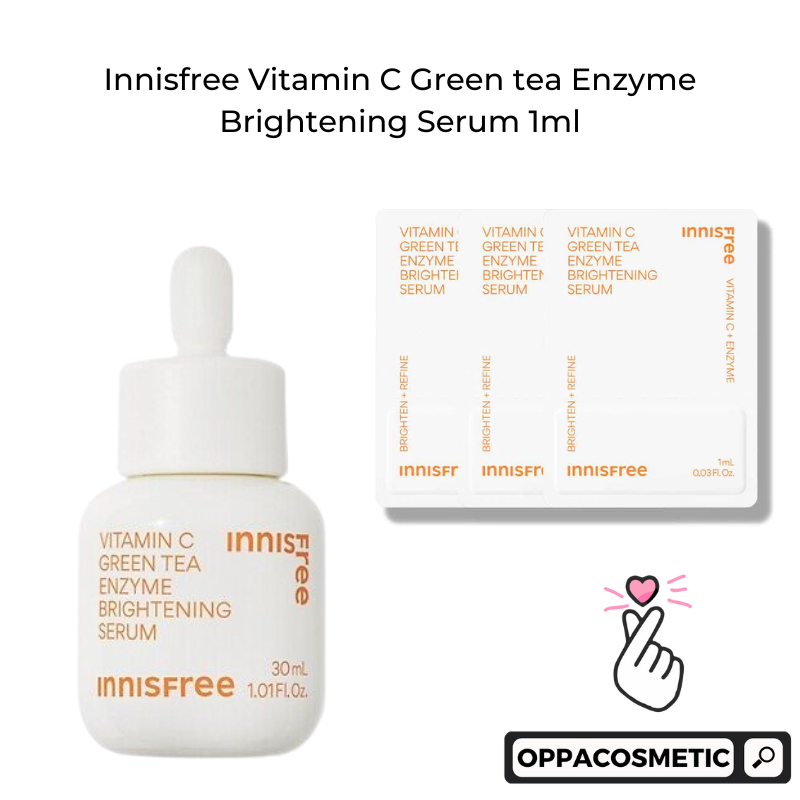 Innisfree Vitamin C Green tea Enzyme Brightening Serum 1ml