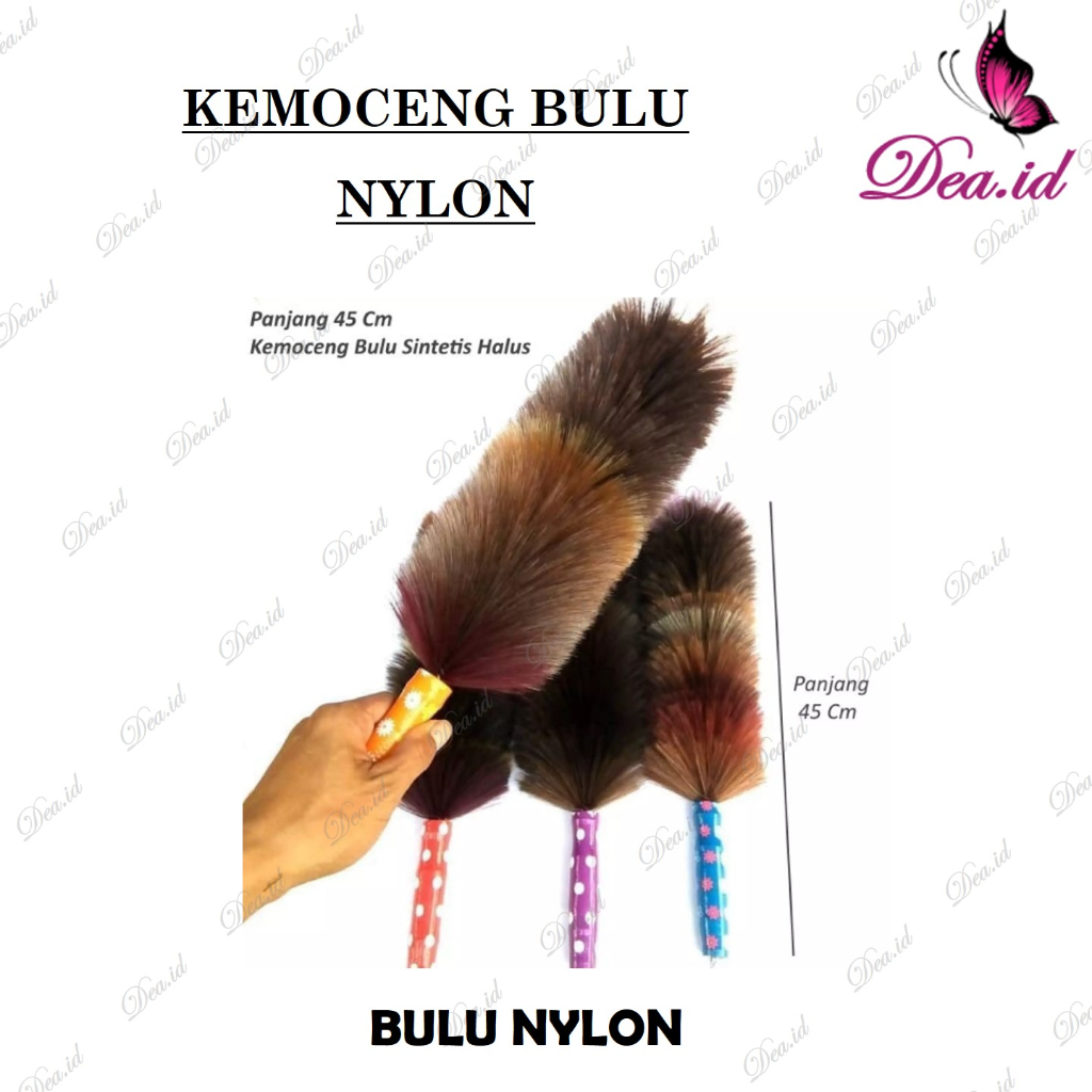 [DEASHOP] KEMOCENG BULU SINTESIS - SULAK BULU SINTESIS - KEMOCENG BULU RASFUR ALAT PEMBERSIH DEBU