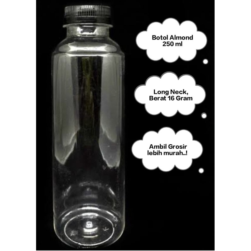 

Botol Almond 250 ml
