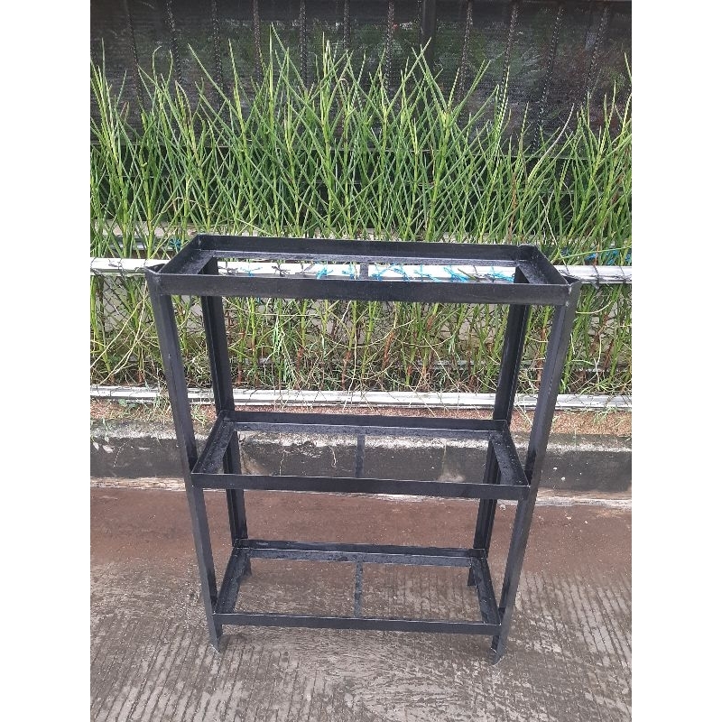 Rak Besi Siku 3 Susun Ukuran 60x20