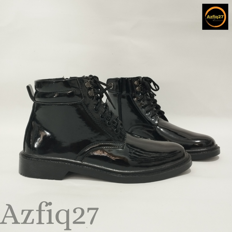 Sepatu Pdh Tni Polri Security Brimob Dishub Mengkilap 100% Original Merk Azfiq27 #2