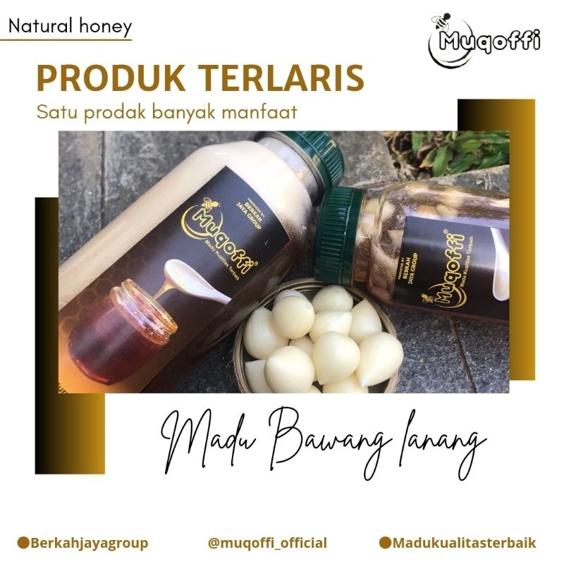 

Madu Bawang Lanang / Muqoffi / Madu Terbaik madu asli Extrak bawang lanang