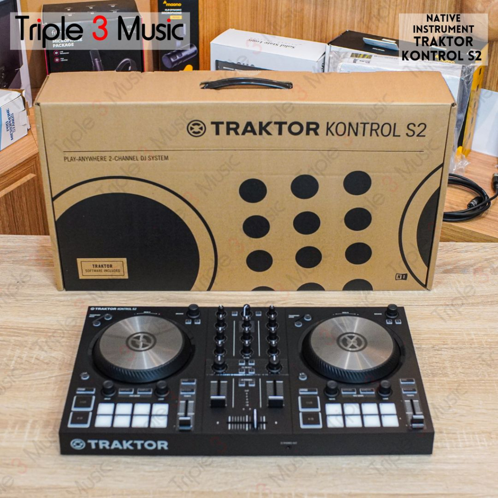 NATIVE INSTRUMENTS Traktor Kontrol S2 MK3 DJ Controller ORIGINAL