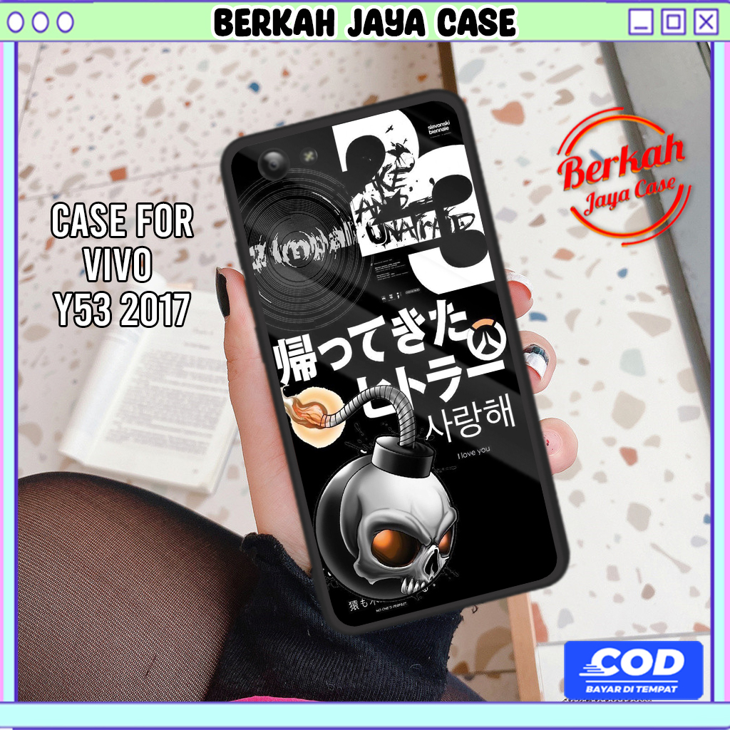 Case Hp Vivo Y53 2017 Casing Vivo Y53 2017 Motif ABSTRAK Casing Hardcase Sofcase Premium Glossy Kesi