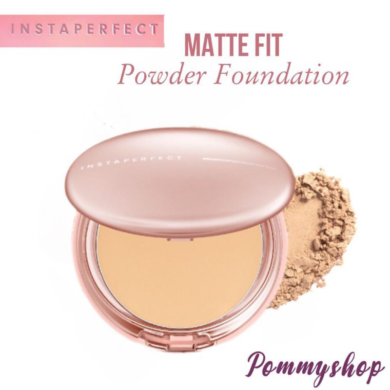 Wardah Instaperfect Matte Fit Powder Foundation 13g | Badak SPF 20 PA+++