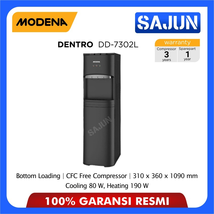 Modena Dispenser Air Galon Bawah DENTRO DD7302L Bottom Load DD-7302L