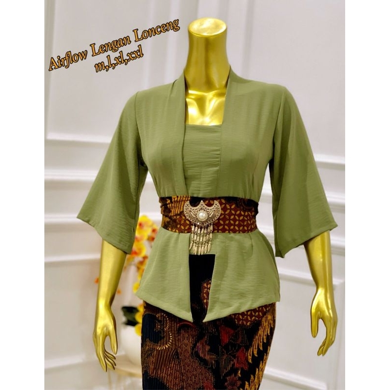 kebaya lonceng airflow