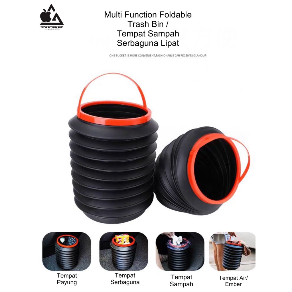 Tempat Sampah Lipat Mobil Serba Guna Car Multi Function Foldable Storage Murah Trash Bin Kotak Tong Sampah Minimalis Multi Fungsi Serbaguna Car Dustbin Magic Container Payung