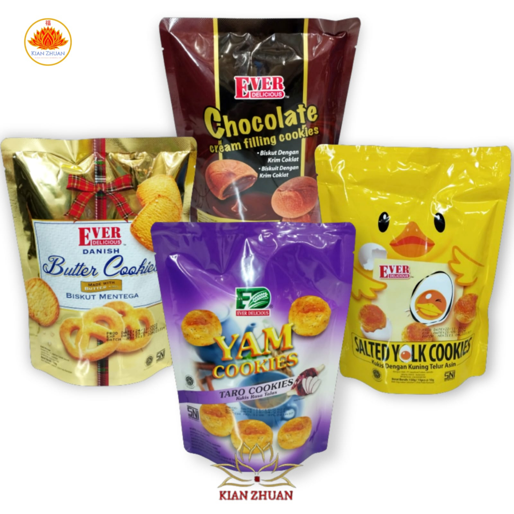 Ever Delicious Cookies / Butter, Yam, Chocolate, Salted Yolk ±150gr