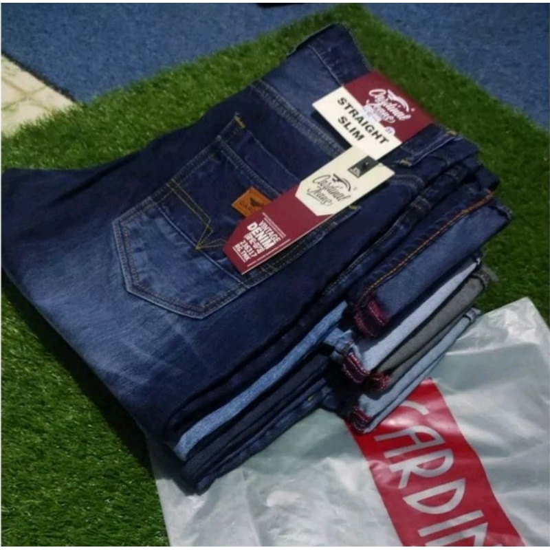 COD celana panjang jeans pria cardinal/celana panjang jeans pria standar/celana panjang jeans pria r