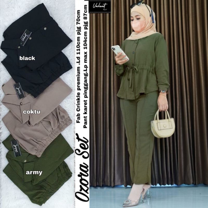 OZORA SET // SETELAN REMAJA WANITA // ORI BY VALENT