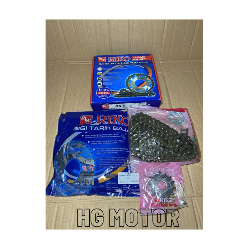 Gear Paket gear sett City Sport One (CS1) merek Riko