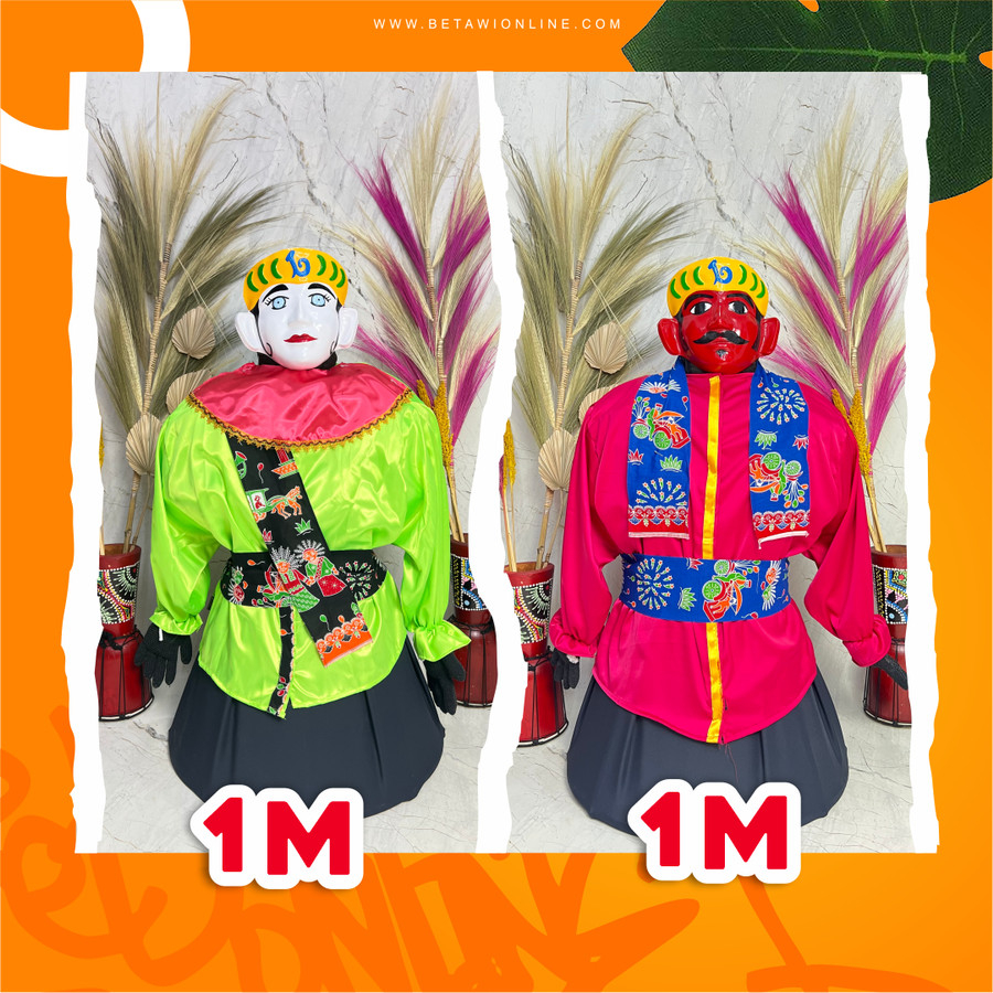 Ondel ondel 1 Meter Topeng Fiber