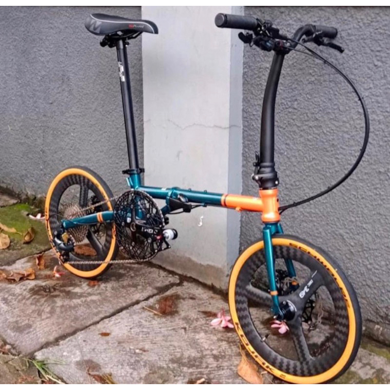 sepeda lipat FNHON FULLBIKE GUST 349