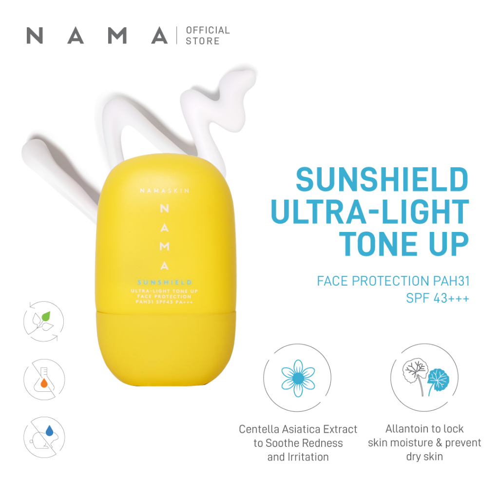 Nama Sunshield Ultralight Tone Up Face Protection