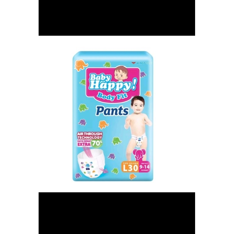 Baby happy pant/ Pampers anak tipe celana  M34, L30, XXL26