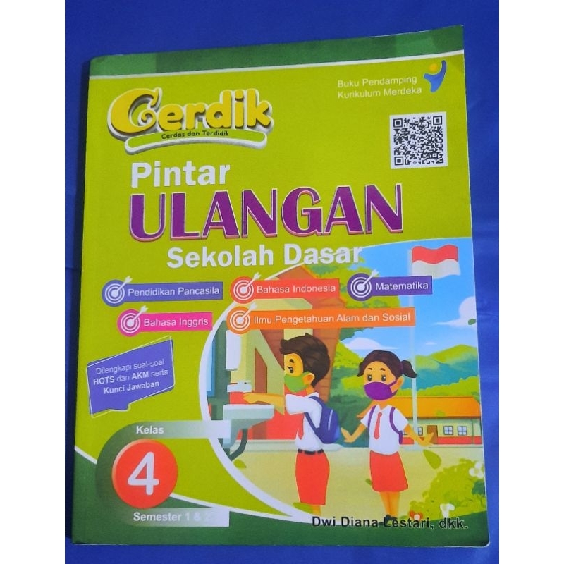 

BUKU CERDIK PINTAR ULANGAN KELAS 4 SD KURIKILUM MERDEKA