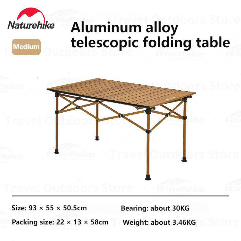 MEJA LIPAT ALUMINIUM ALLOY EGG ROLL NATUREHIKE CNH22JU038