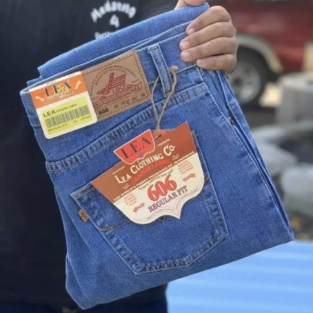 Celana Jeans Panjang Pria Standar Reguler Model Korean Style