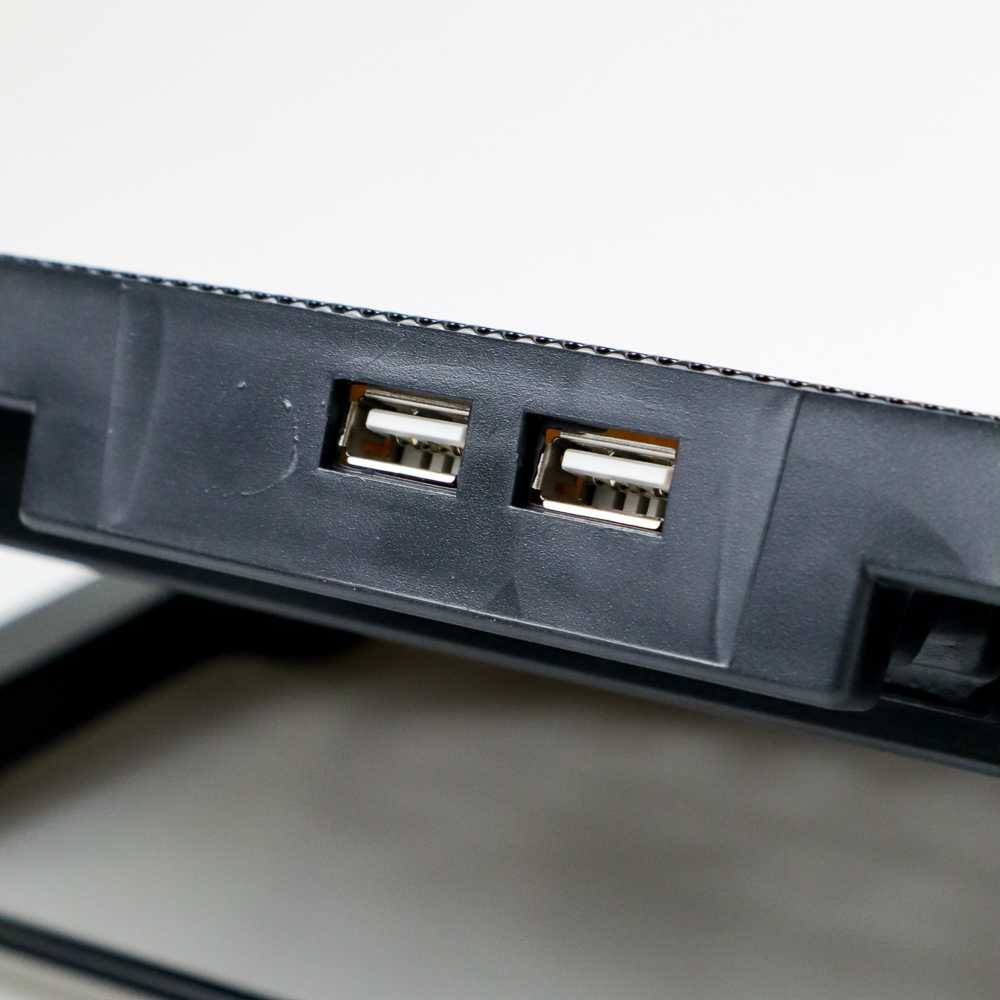 Cooling Pad Kipas Pendingin Laptop Stand 2 Kipas 120mm 17Inch