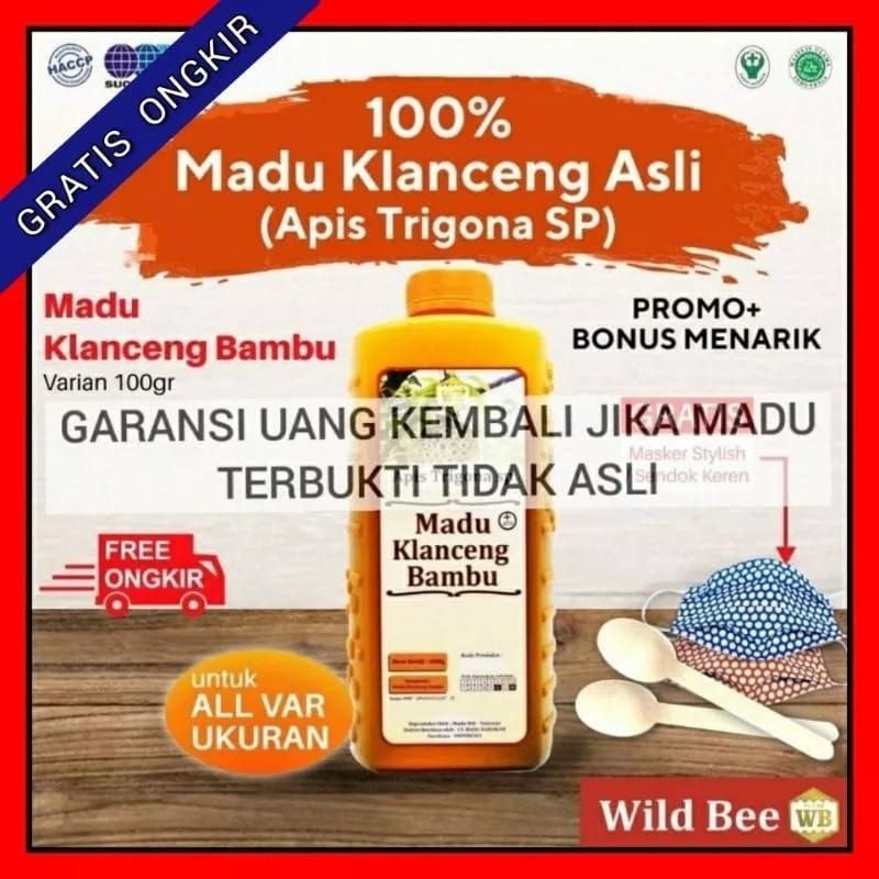 

MADU KLANCENG BAMBU ASLI MURNI 100% Lebah Apis Trigona, by MAI
