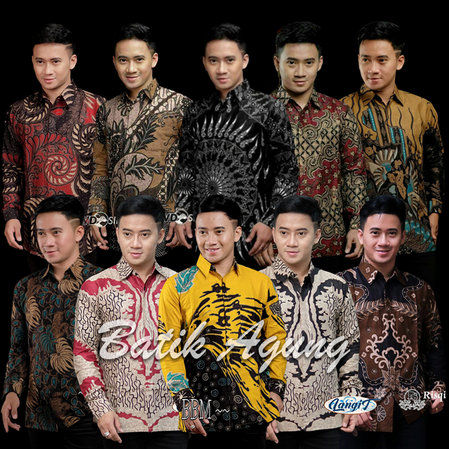 Baju Batik Pria Terbaru Kekinian 2023 / Seragam Batik Pakaian Dinas Kerja Kondangan Pria Cowo Modern