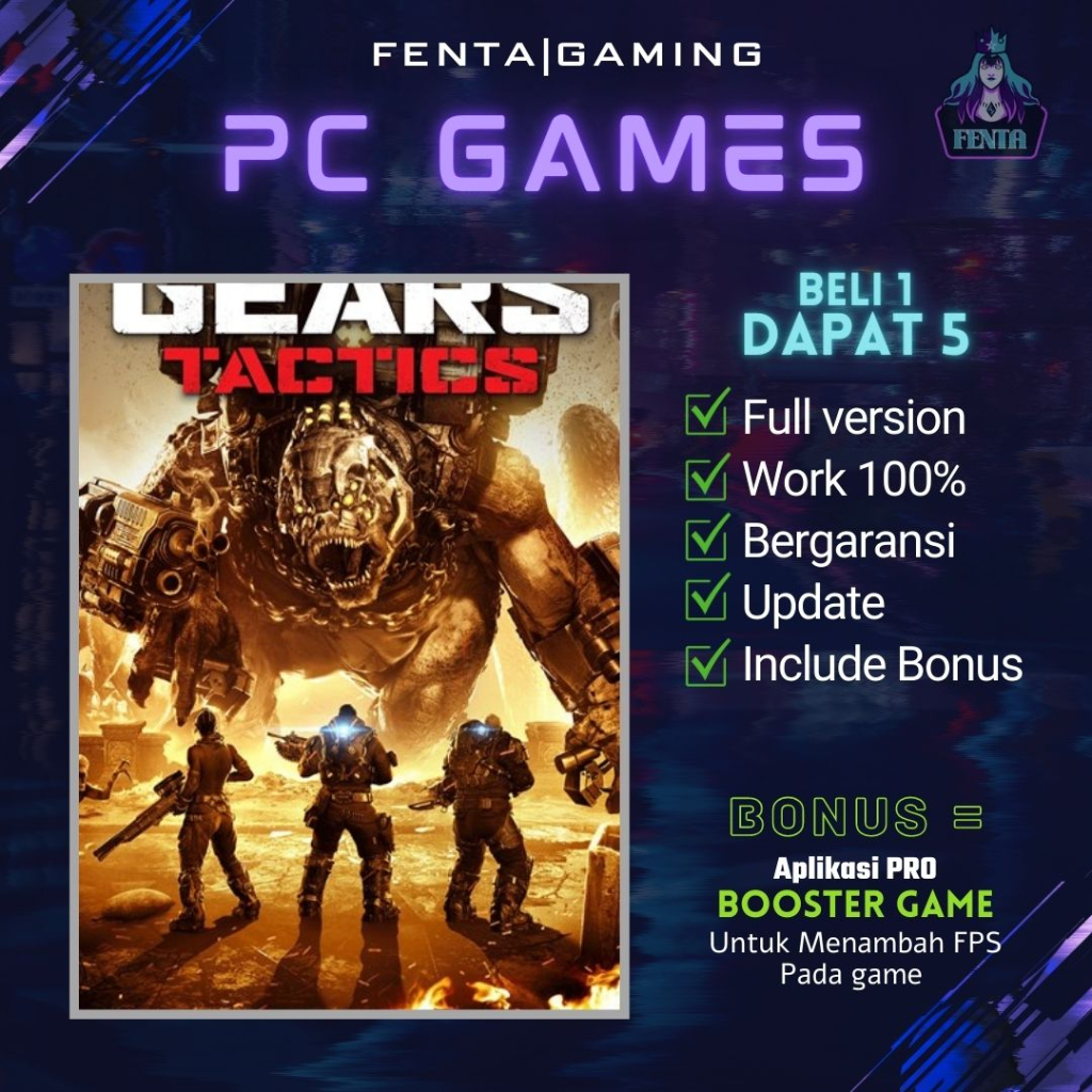 GEARS TACTICS JACKED - GAME PC - GAME LAPTOP