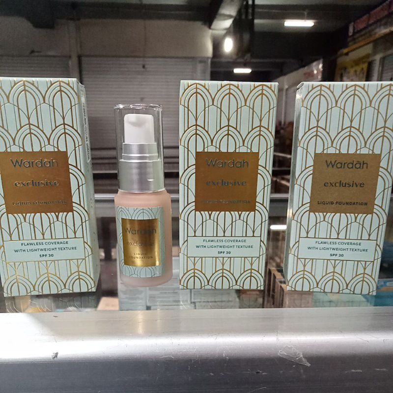 Wardah Exclusive Liquid Foundation 20ml Wardah Foundation Liquid/Foundation wardah