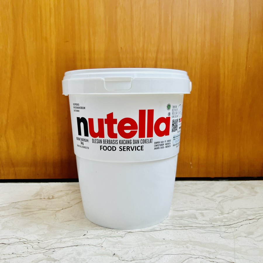 

Nutella Selai Hazelnut / Hazelnut Spread - 3KG