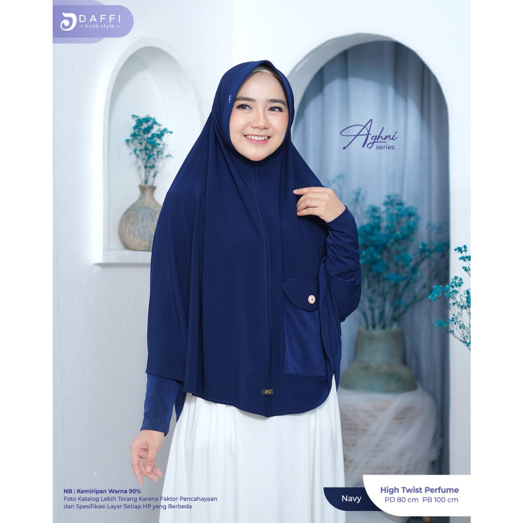 Jilbab Aghni Daffi Hijab Terbaru 2024 Original Daffi Hijab Bergo HIJAB INSTAN CANTIK Aghni BY DAFFI HIJAB TERBARU ORI