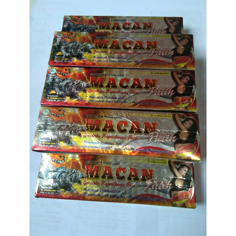 macan putih kapsul original 100%(harga promo)