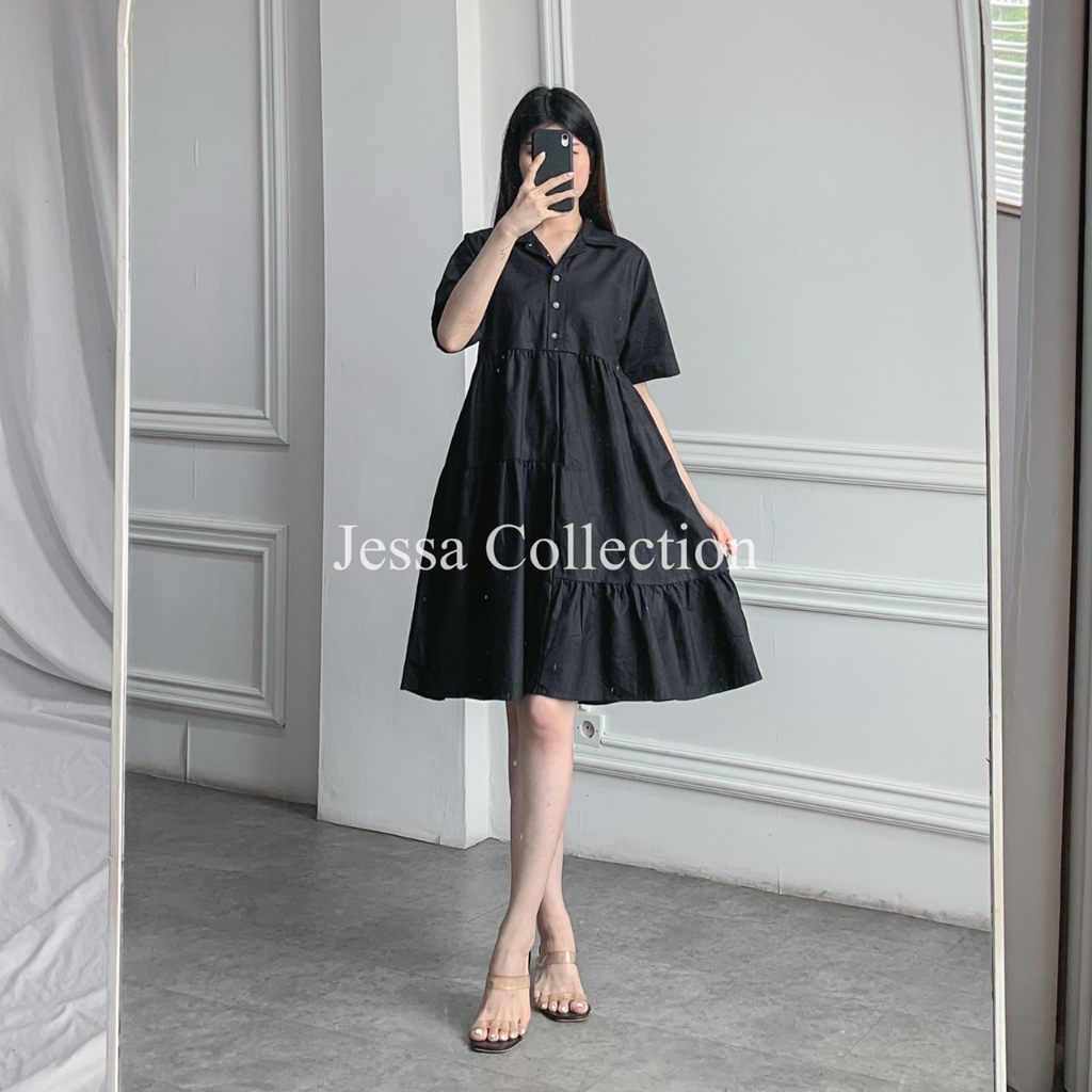 Premium Milca Plain Dress TH 908 COTTON