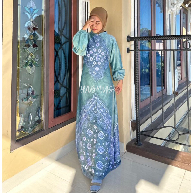 GAMIS JUMPUTAN PALEMBANG ASLI HANDMADE SUTRA SILK