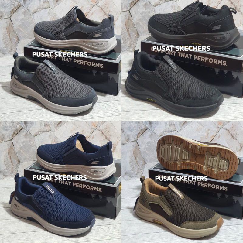 Sepatu Skechers GO WALK OUTDOOR GOODYEAR Slip On