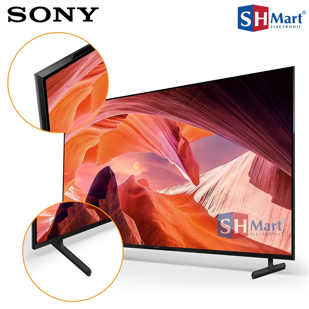 TV SONY BRAVIA 85 INCH KD-85X80L 4K HDR GOOGLE TV 85X80L NEW 2023 GARANSI RESMI