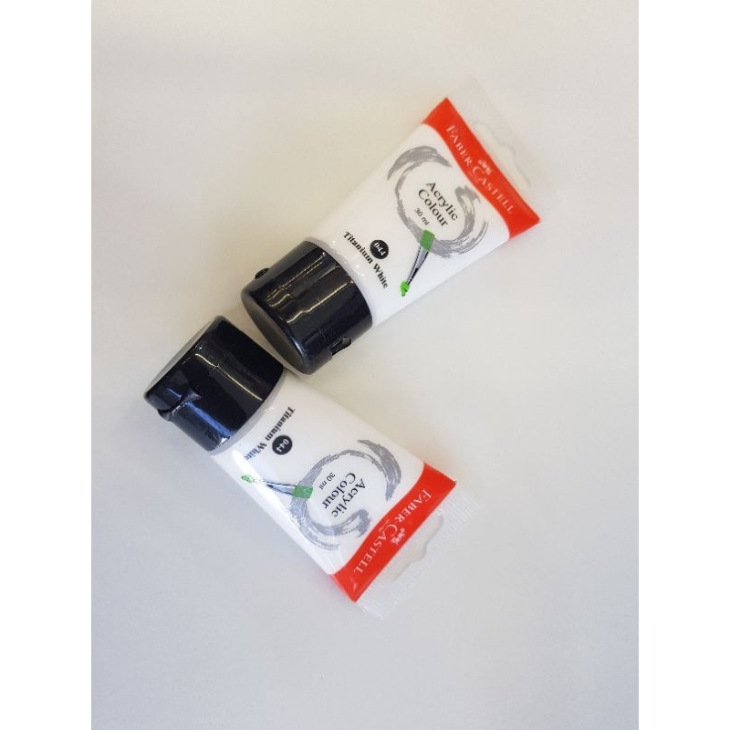 

Acrylic Fabercastell 30 ml Titanium White