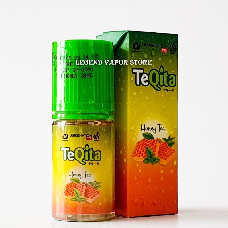 SALT NIC - LIQUID TEQITA Honey Tea 30ML 30MG AUTHENTIC JUICENATION