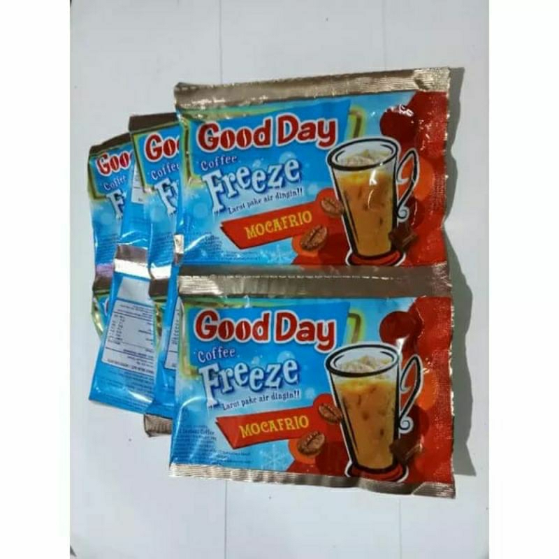 

Good day Freeze mocafrio serenceng 10 sachet @30g